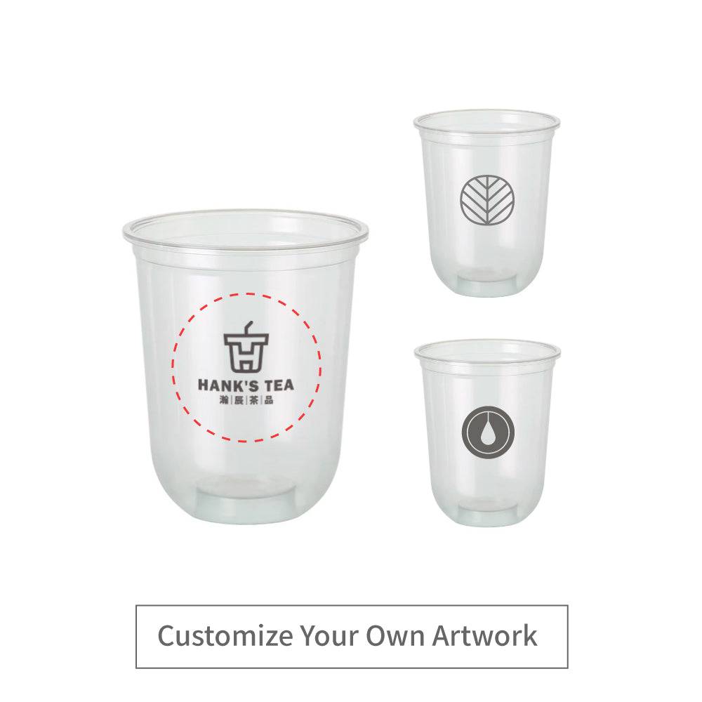 Custom Print 500ml PP Plastic Cup (95mm)