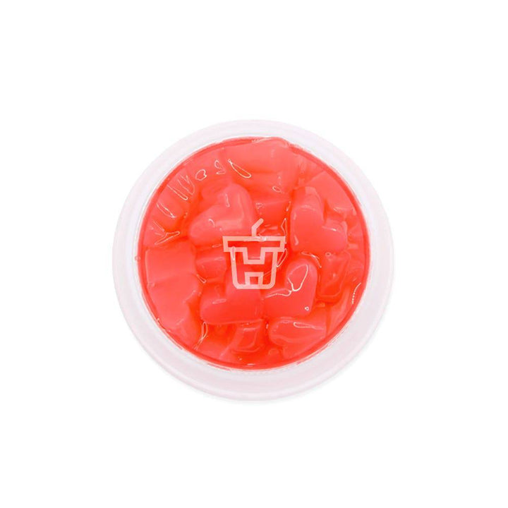 Heart Shape Coconut Jelly - Strawberry Flavor (3.85kg) - Hank's Tea Bubble Tea Wholesale