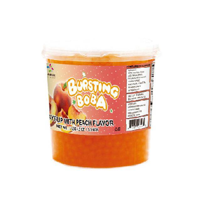 Juicy Peach Flavor Popping Pearl (3.2kg)