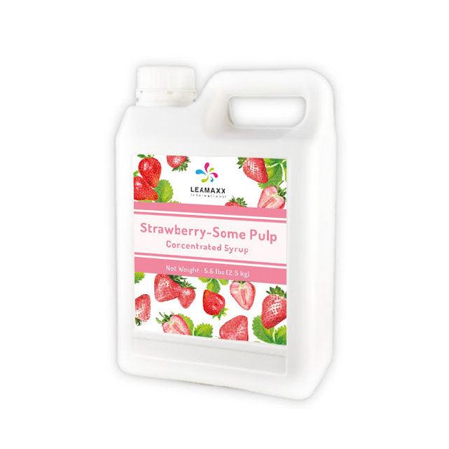 Sweet and Tangy Strawberry Flavor Syrup