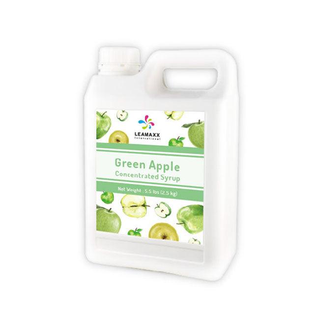 Refreshing Green Apple Flavor Syrup (2.5kg)