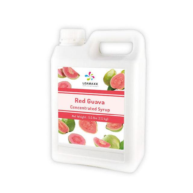 Refreshing Red Guava Flavor Syrup