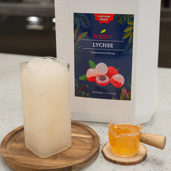 Premium Lychee Syrup - Pulp