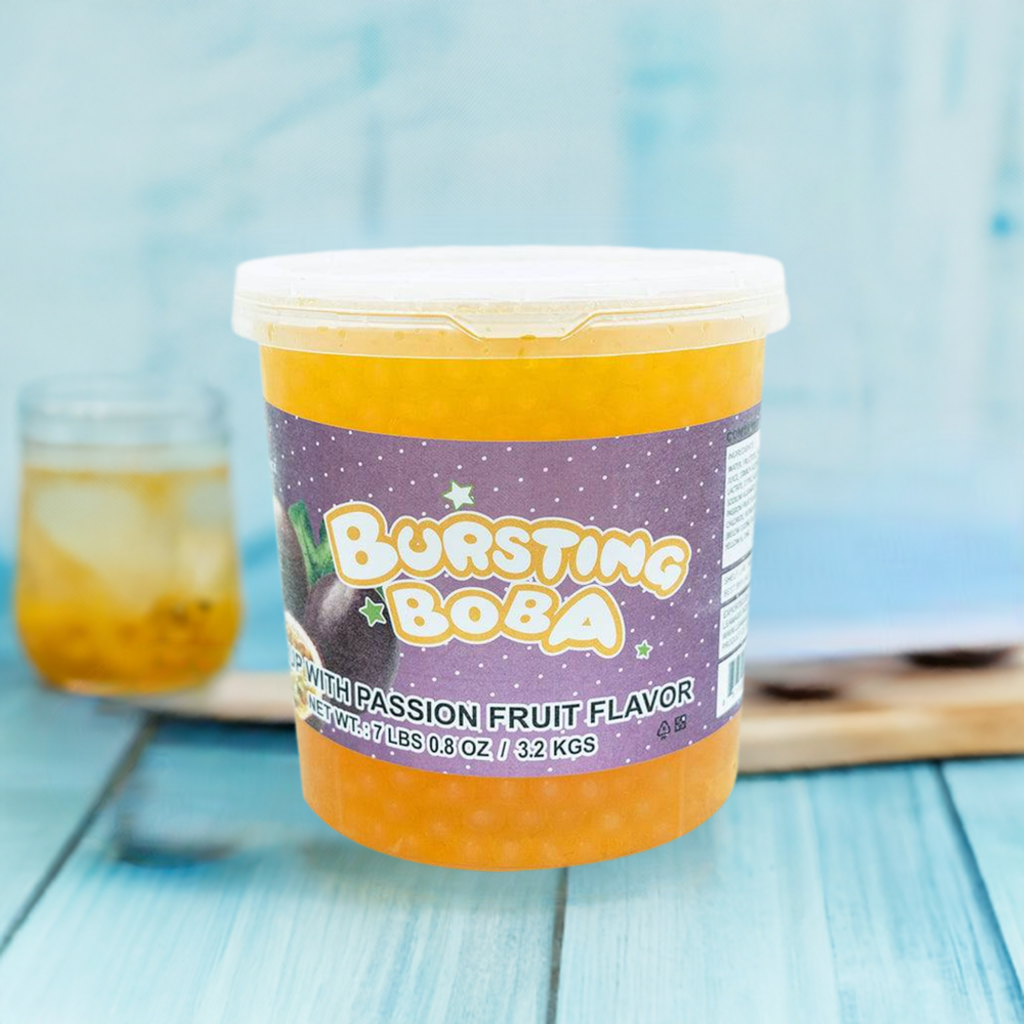 Passionfruit Flavor Popping Pearl (3.2kg)